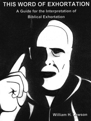 cover image of This Word of Exhortation